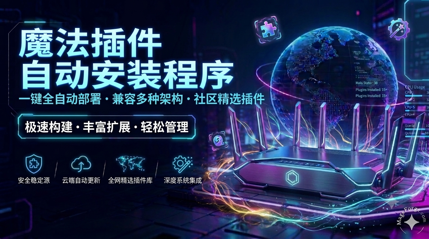 【开源推荐】多种魔法插件自动安装程序